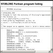 Fortran-77 routine (STIRLING)